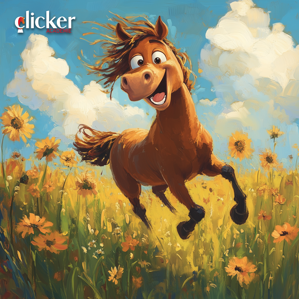 Wat is fun, en kan mijn paard het opeten? Hoe kan mijn paard écht blij worden van training?
Hoe werken die emoties dan eigenlijk?
Hoe beïnvloeden die emoties mijn dagelijkse training, zoals bij opwinding, voerfrustratie, uitschachten, optimisme, pessimisme?

Overzicht van de concrete onderwerpen vind je hier.

Inhoud: ca 3.5 u
Lesgever: Inge Teblick
Fee: 59,-

&nbsp;

Tip: deze cursus is de perfecte introductie tot de Game Design-cursussen.

Zodra je deze cursus hebt aangekocht wordt de cursuspagina interactief en kan je de filmpjes zien. Toegang tot de cursus vervalt op 31 december 2026.
Je vindt al je cursussen steeds terug via je account-pagina.